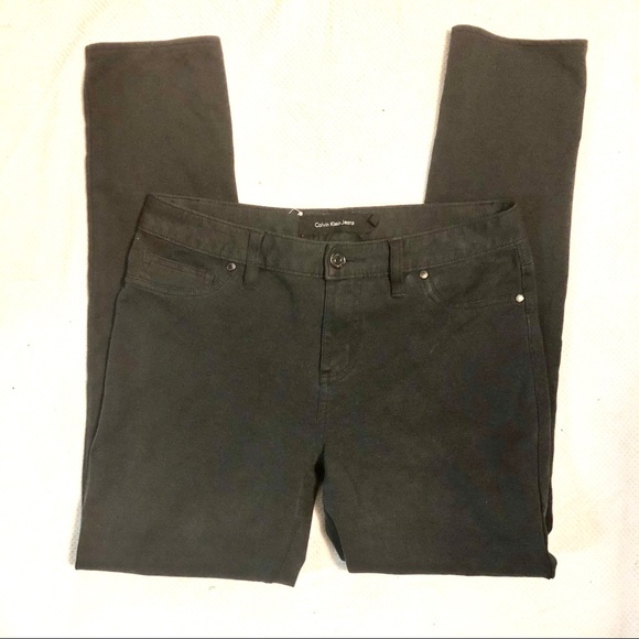 Calvin Klein Jeans Pants - Calvin Klein Jeans Cotton Stretch Black Pants